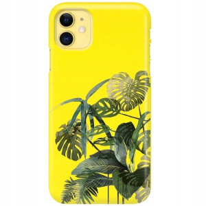 ETUI MATOWE ŻÓŁTE DO IPHONE 11 Obudowa Różne Wzory