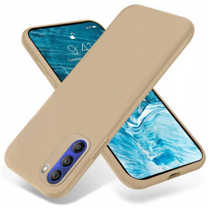 Etui Metallic Do Motorola G31 4g Ochronne Złoty