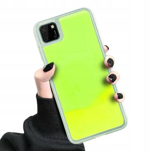 Etui Neon Sand Do Huawei Y5p Ochronne Zielony