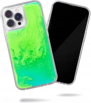 Etui Neon Sand Do Iphone 13 Pro Max Case Zielony