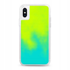 Etui Neon Sand Do Iphone Xs Max Ochronne Zielony