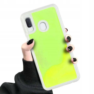 Etui Neon Sand Do Samsung A20e Ochronne Zielony