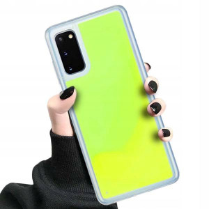 Etui Neon Sand Do Samsung S20 Ochronne Zielony