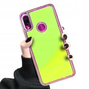 Etui Neon Sand Do Xiaomi Redmi Note 7 Zielony