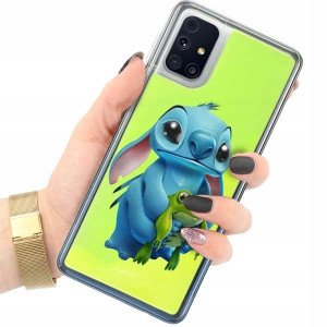 Etui Piasek Fluo Do Samsung M31s Zielony Mix Wzory