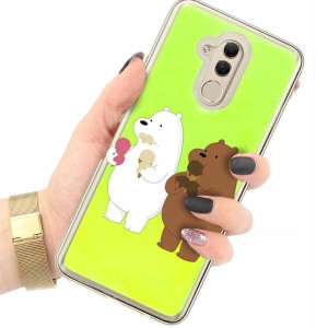 Etui Sand Fluo Do Huawei Mate 20 Lite Zielony Wz
