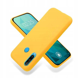 Etui Smooth Do Huawei P30 Lite Case Pomarańczowy