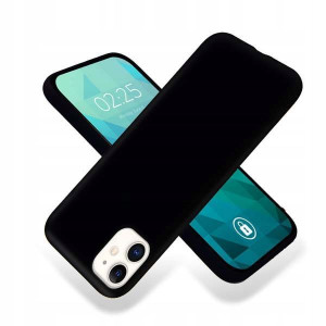 Etui Smooth Do Iphone 11 Matowy Czarny Ochronne