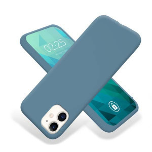 Etui Smooth Do Iphone 11 Ochronne Matowe Morski