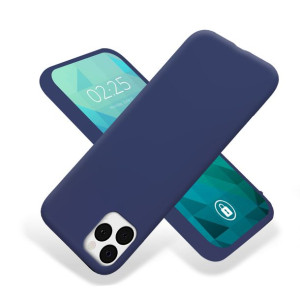 Etui Smooth Do Iphone 11 Pro Max Matowe Granatowy