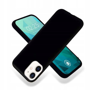 Etui Smooth Do Iphone 12 Mini Matowy Czarny Case