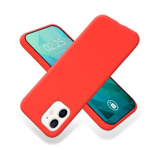 Etui Smooth Do Iphone 12 Pro Ochronne Czerwony