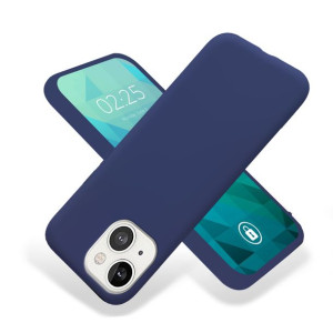 Etui Smooth Do Iphone 13 Ochronne Matowe Granatowy