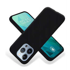 Etui Smooth Do Iphone 13 Pro Max Ochronne Czarny