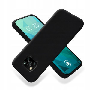 Etui Smooth Do Xiaomi Poco X3 Pro Matowe Czarny