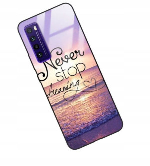Etui Szklane DO HUAWEI NOVA 7 Obudowa Różne Wzory