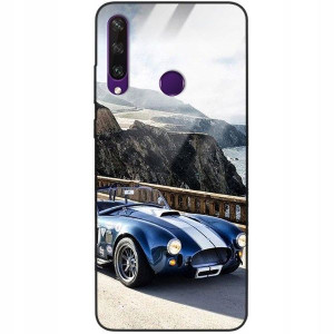 Etui Szklane do HUAWEI Y6P Case Auta Top 100 Wzory