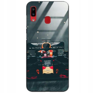 Etui Szklane do SAMSUNG A30 Case Auta Top Wzory