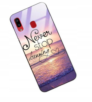 Etui Szklane DO SAMSUNG A30 Obudowa Różne Wzory