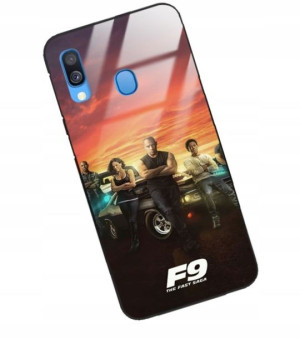 Etui Szklane do SAMSUNG A40 Filmy i Seriale Wzory