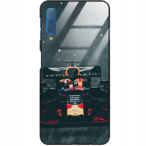 Etui Szklane do SAMSUNG A7 2018 Case Auta Wzory