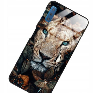 Etui SZKLANE do SAMSUNG A7 2018 Case TOP 100 Wzory