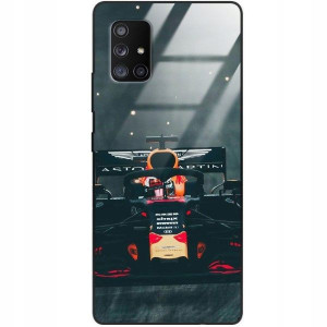 Etui Szklane do SAMSUNG A71 5G Case Auta Top Wzory