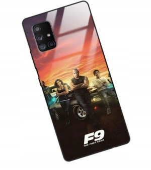 Etui Szklane do SAMSUNG A71 5G Filmy Seriale Wzory