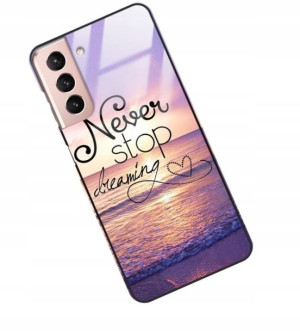 Etui Szklane DO SAMSUNG S21 5G Obudowa Różne Wzory