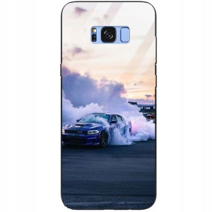 Etui Szklane do SAMSUNG S8 PLUS Case Auta Wzory
