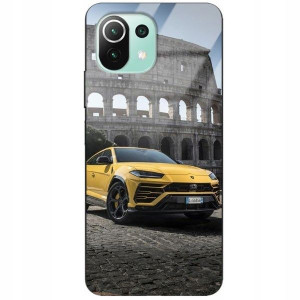 Etui Szklane do XIAOMI Mi 11 LITE 5G Auta Wzory