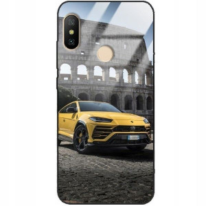 Etui Szklane do XIAOMI REDMI 6 PRO Case Auta Wzory