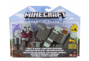Minecraft Figurki 2-pak Raid Captain And Ravager