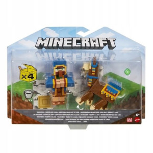Minecraft Figurki Wędrowiec I Lama Gtp29