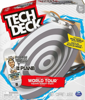 Tech Deck Skatepark SQUARE Robert Bajac WORLD TOUR