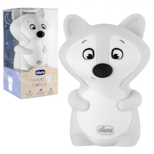 CHICCO 16836 miękka Nocna lampka Lisek