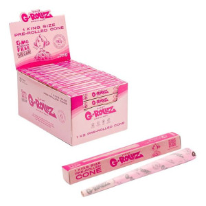 Różowa bletka G-Rollz King Size Cone 1 szt.