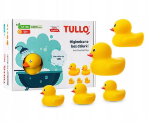 Tullo Zestaw Gumowe Kaczuszki Do Kąpieli 5szt.