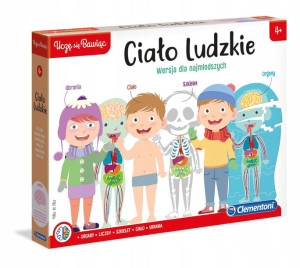 Clementoni CIAŁO LUDZKIE dla najmłodszych puzzle