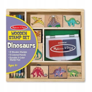 Stempelki pieczątki Melissa & Doug Dinozaury
