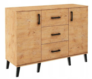 KOMODA SZAFKA 130cm SANTI styl skandynawski