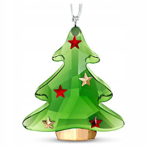 SWAROVSKI - Ozdoba Joyful Green Christmas Tree