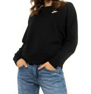 BLUZA damska NIKE bez kaptura BV4110-010 czarna