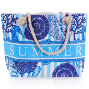 Torba plażowa shopper damska