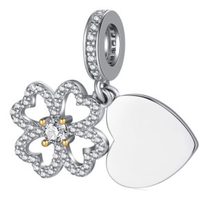 Charms Srebro Limitowana Edycja by Czerwiński - SERCE Z KONICZYNKĄ