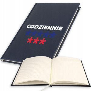 NOTES Planer A5 Dziennik DUŻO Śmiesznych WZORÓW