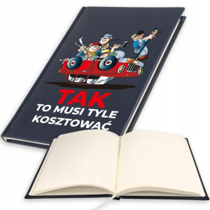 NOTES Planer A5 Prezent dla MECHANIKA Wiele Wzorów