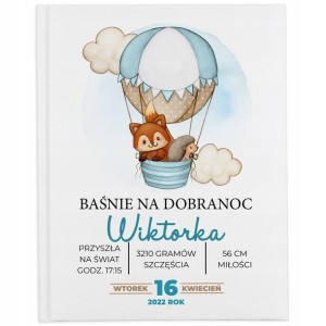 KSIĘGA BAŚNI Andersen Prezent dla DZIECI METRYCZKA