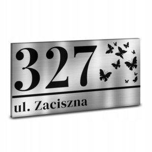 TABLICZKA na dom TABLICA Adresowa NUMER DOMU w 114