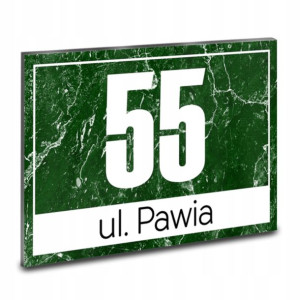 TABLICZKA na dom TABLICA Adresowa Numer DOMU w 192